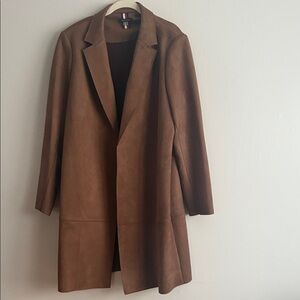 Beautiful new jacket/coat without fastening, size XL